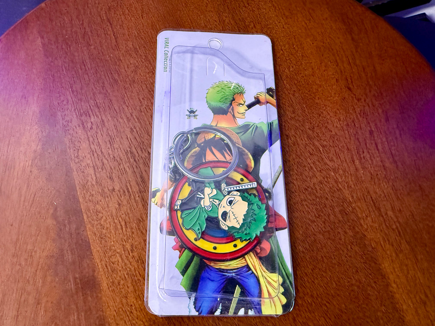 Pirate Hunter Zoro – Chibi Swordsman Spinner Keychain