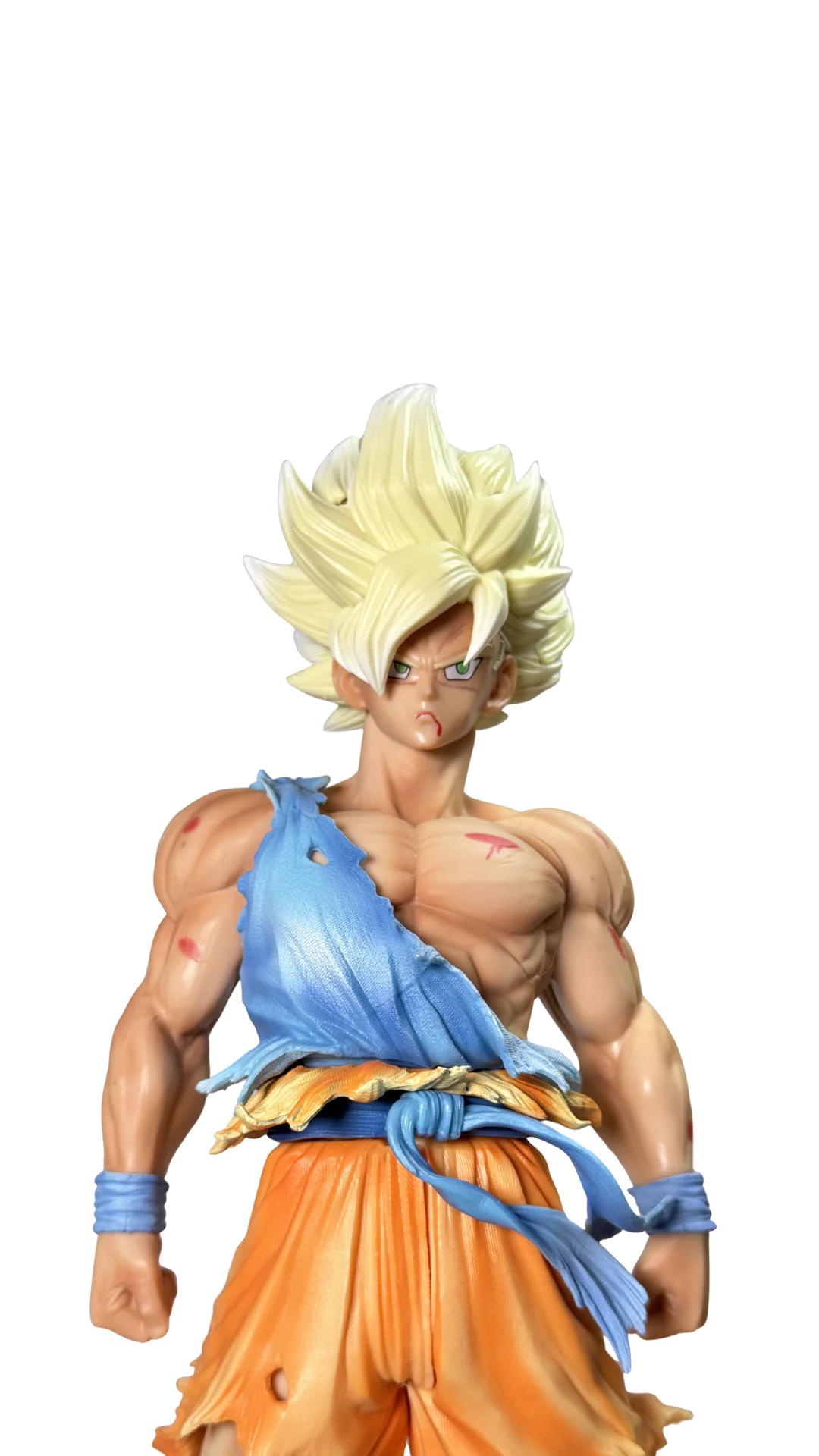 Super Saiyan Goku Battle Damaged Action Figure (44cm) | SWAGGSQUAD
