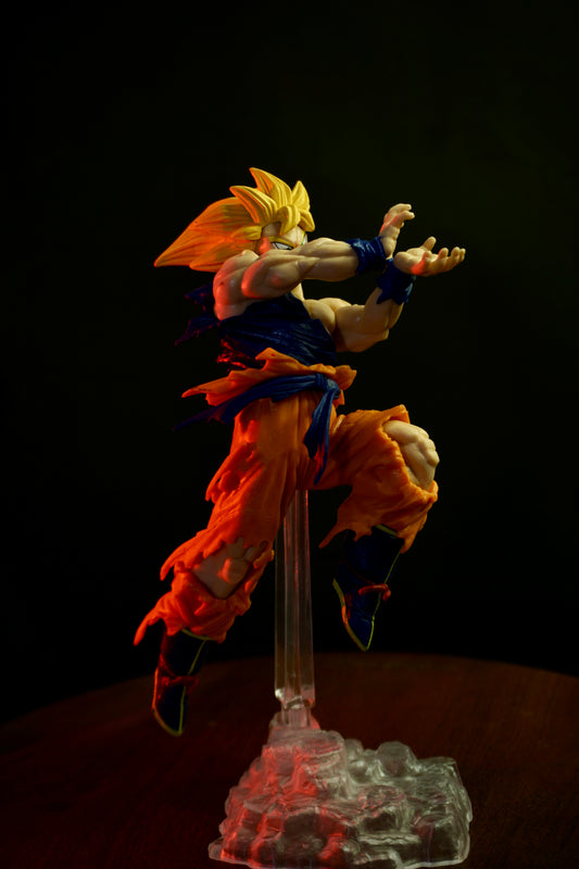 Super Saiyan Sky Surge – Goku Power Flight Statue