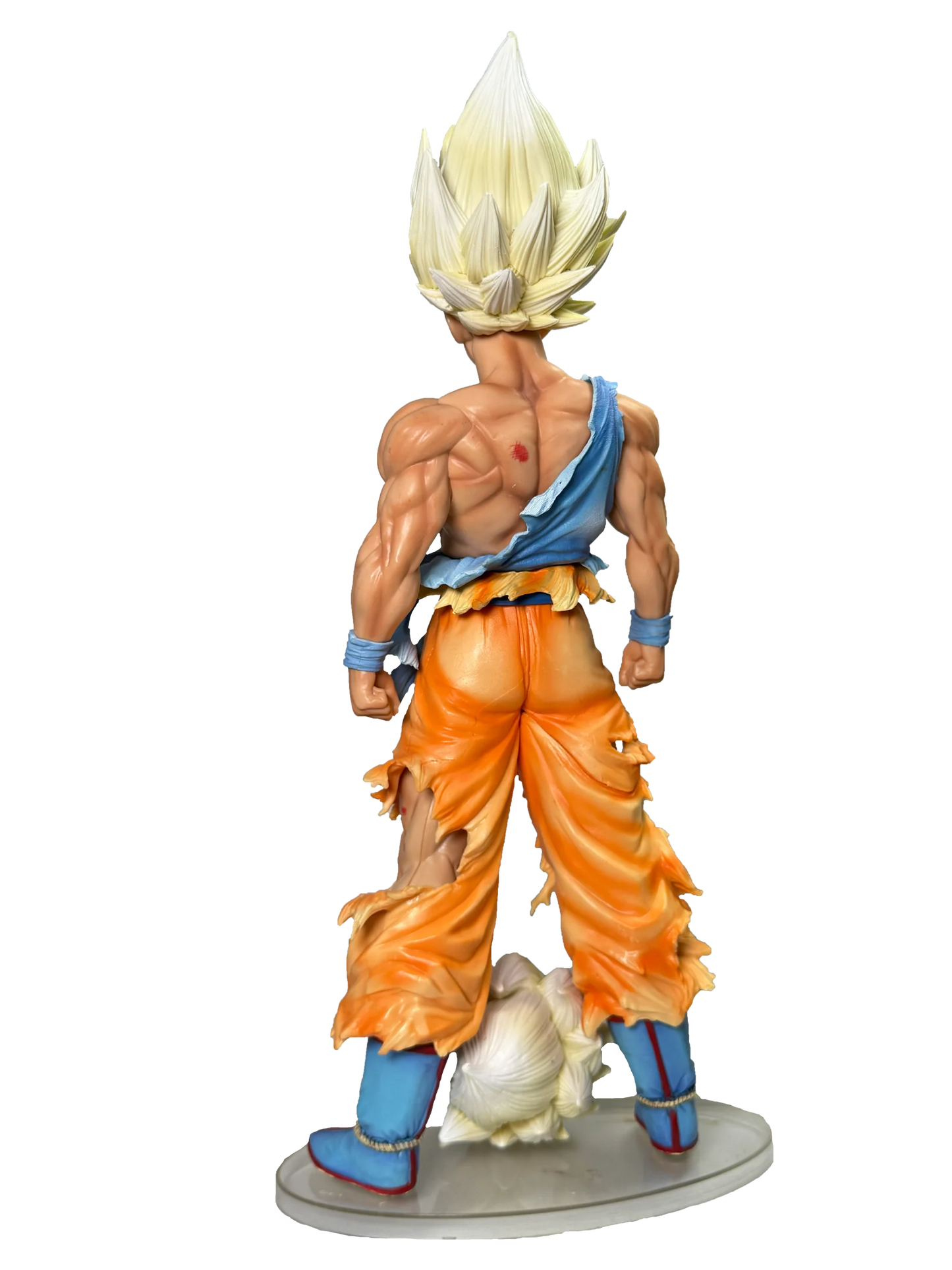 Super Saiyan Goku Battle Damaged Action Figure (44cm) | SWAGGSQUAD