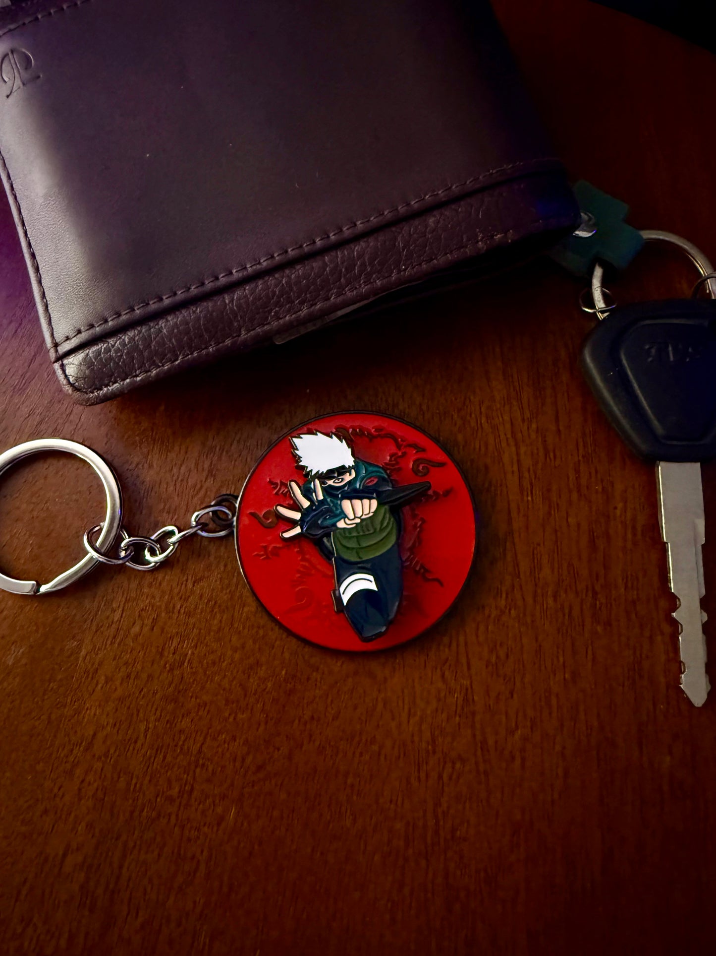 Copy Ninja – Kakashi Premium Metal Spinner Keychain