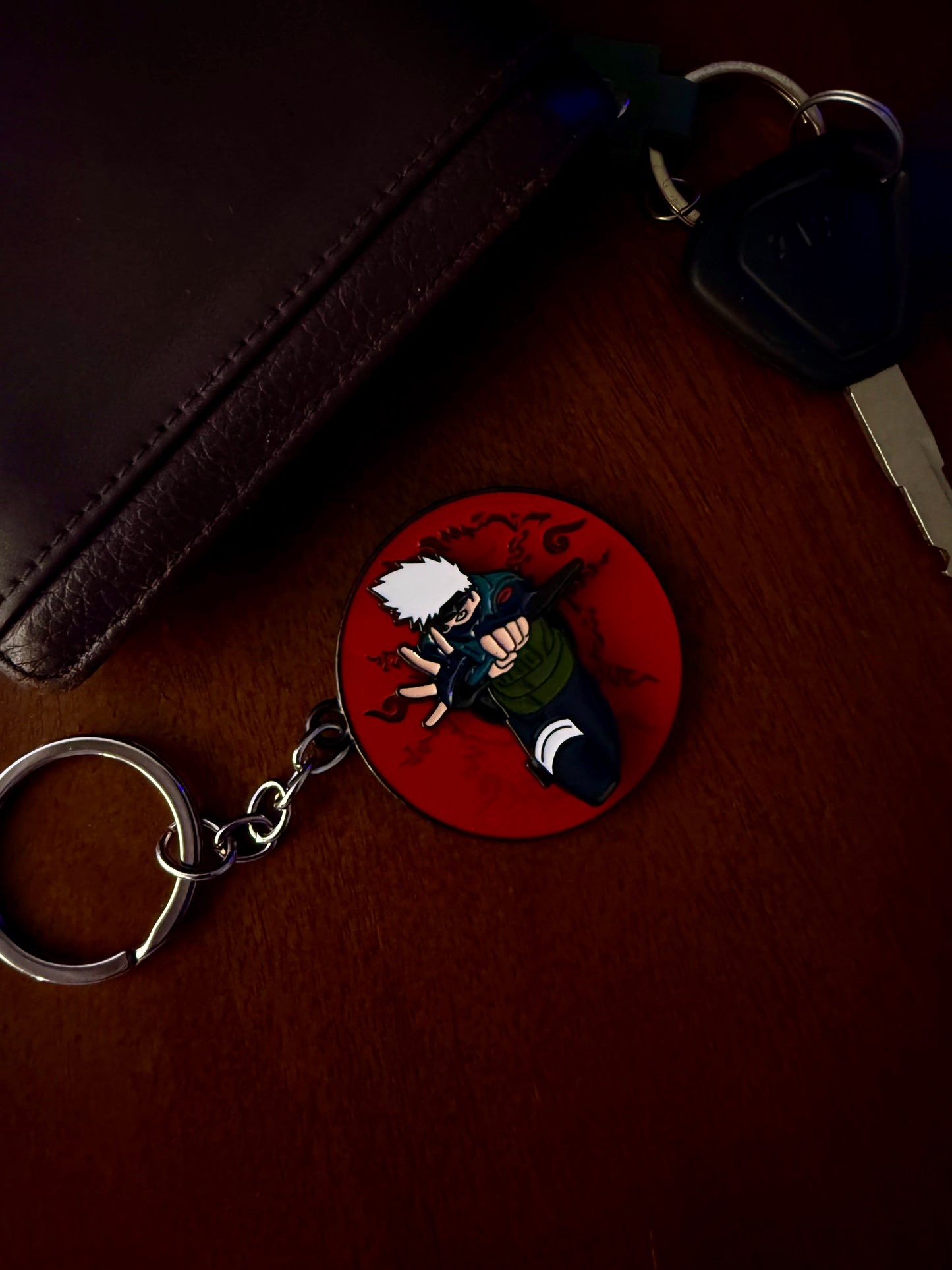 Copy Ninja – Kakashi Premium Metal Spinner Keychain
